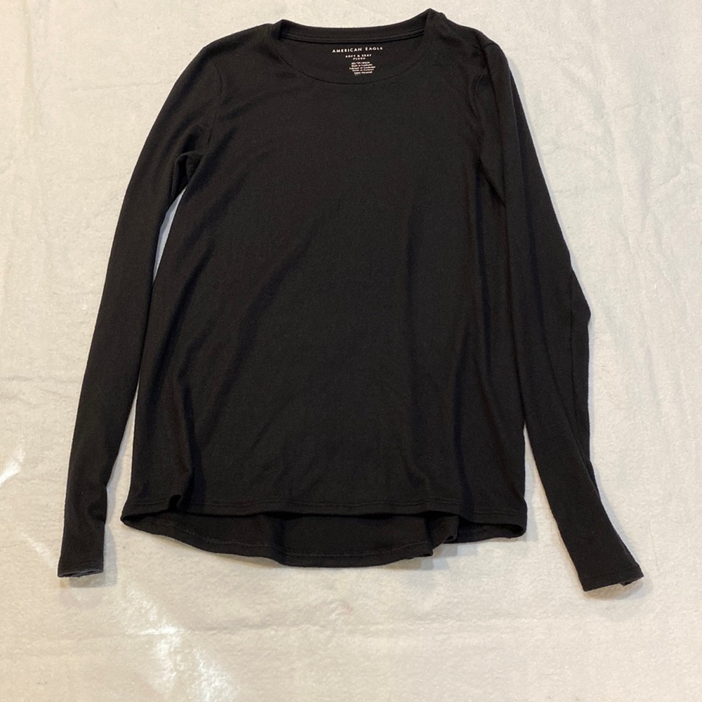 American Eagle Women’s Black Long Sleeve